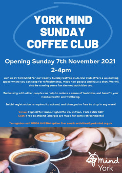 York Mind Sunday Coffee Club