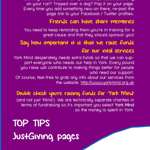 Top Tips for JustGiving