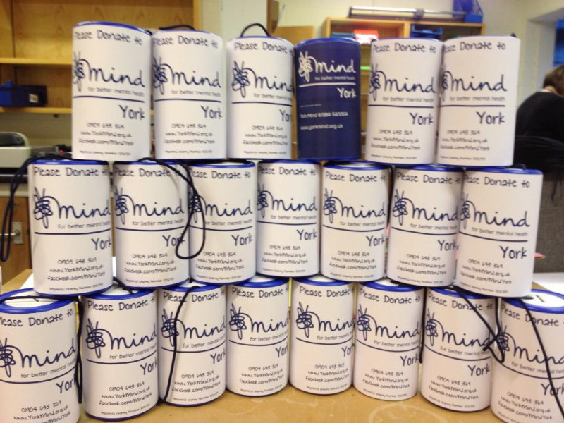 Collection tins