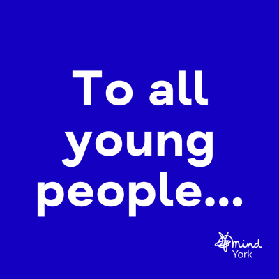 To all young people...